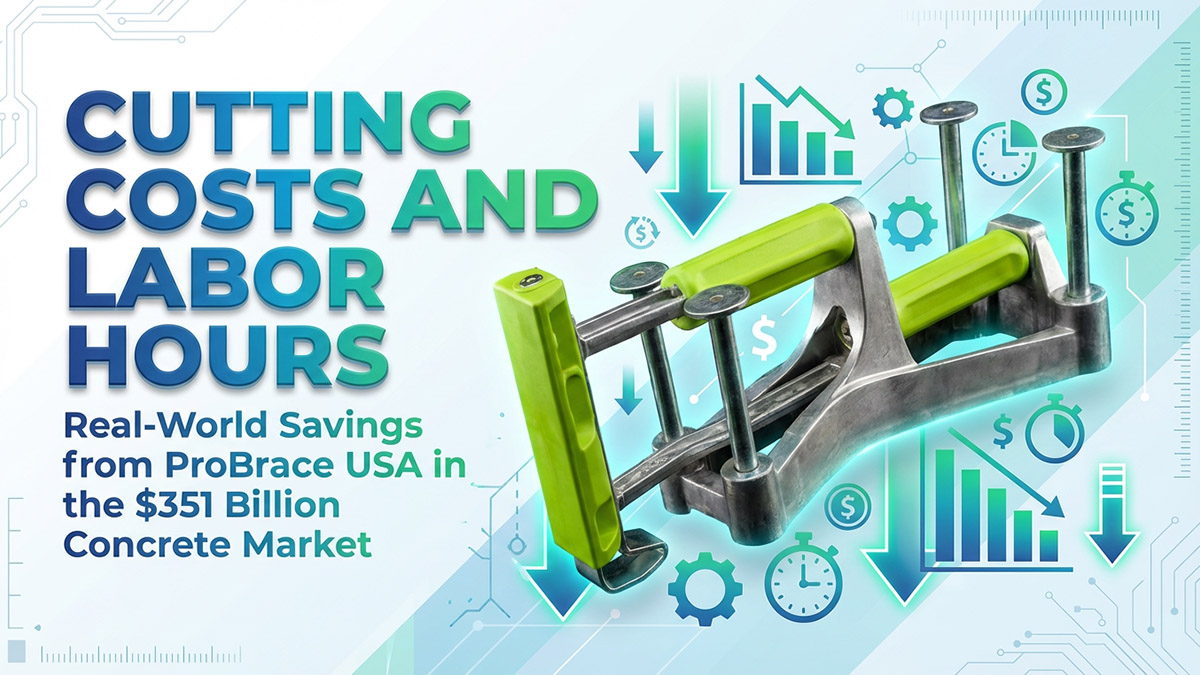 Cutting Costs and Labor Hours: Real-World Savings with ProBrace in the Global Concrete Market