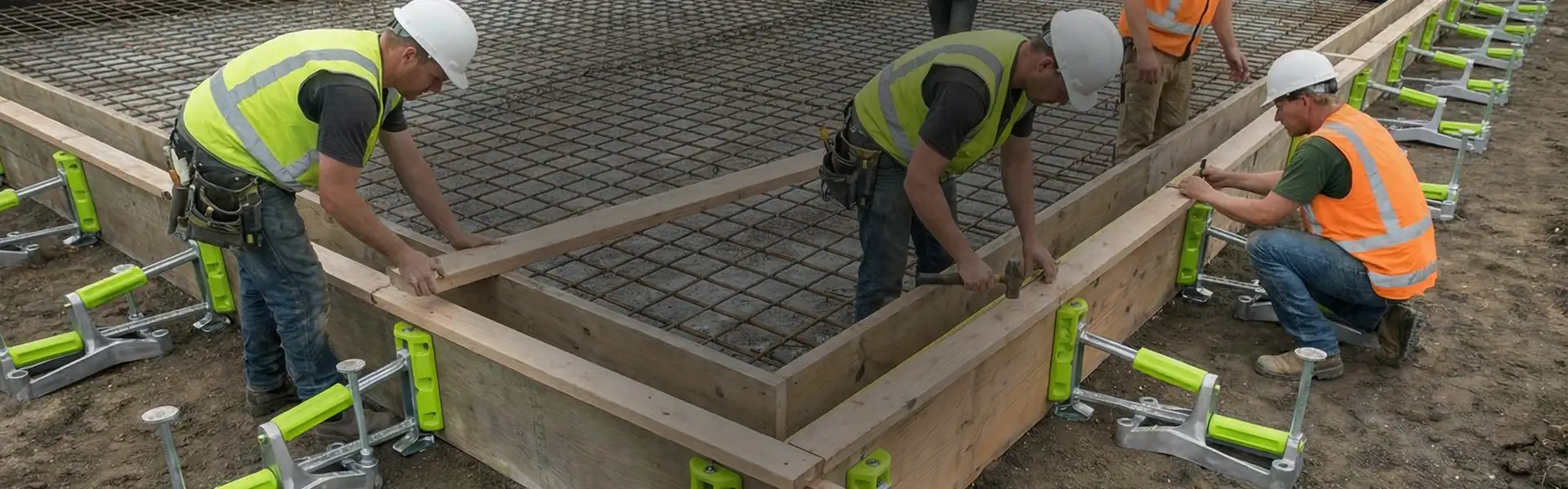 ProBrace concrete bracing system in action